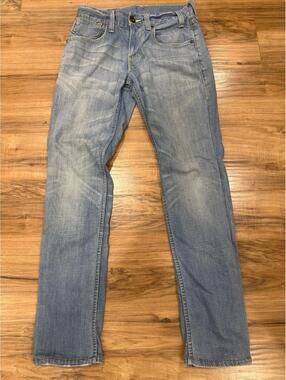 Vintage Levi's 531 Y2K Jeans Men’s 30x30 Crosshatch Denim Slim Bootcut